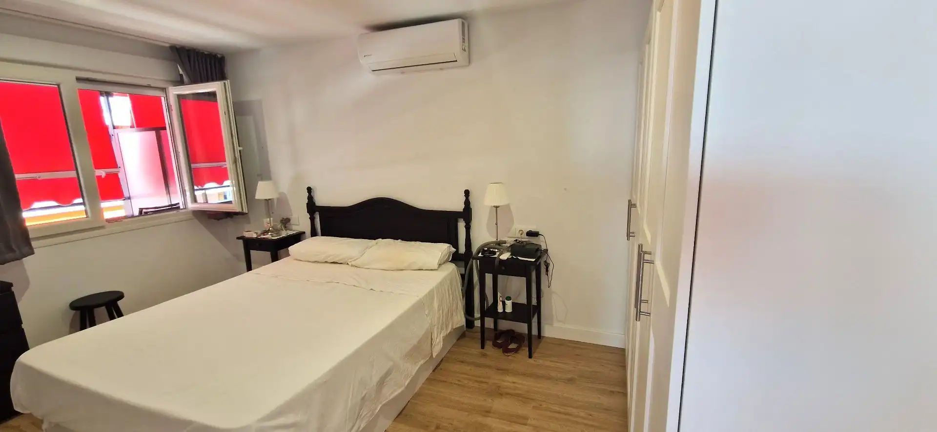 Schlafzimmer von Wohnung zur Miete in El Rompido mit Klimaanlage, Terrasse und Gemeinschaftspool