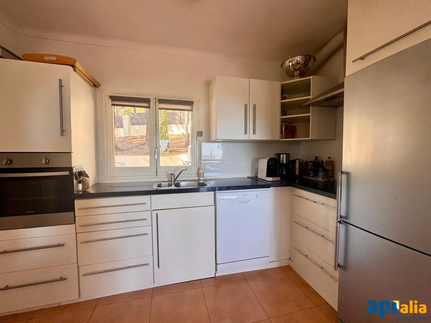 Cuina de Casa o xalet en venda en Lloret de Mar amb Aire condicionat, Calefacció i Jardí privat