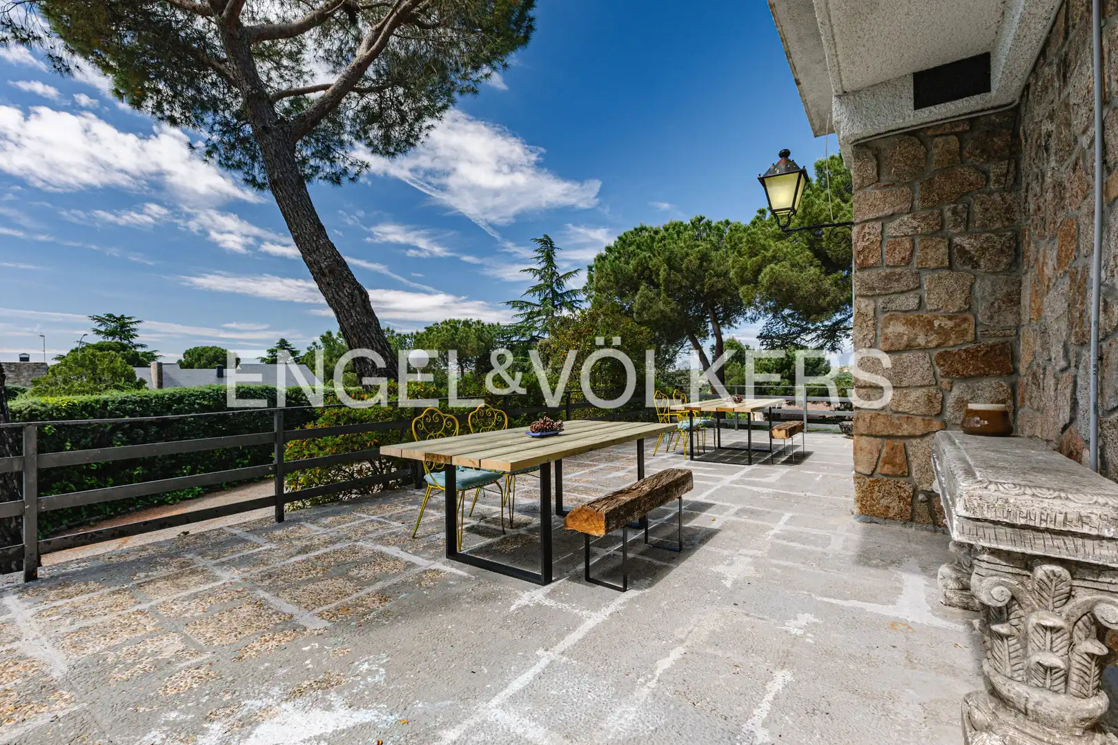 Terrassa de Casa o xalet de lloguer en Galapagar amb Aire condicionat, Calefacció i Jardí privat