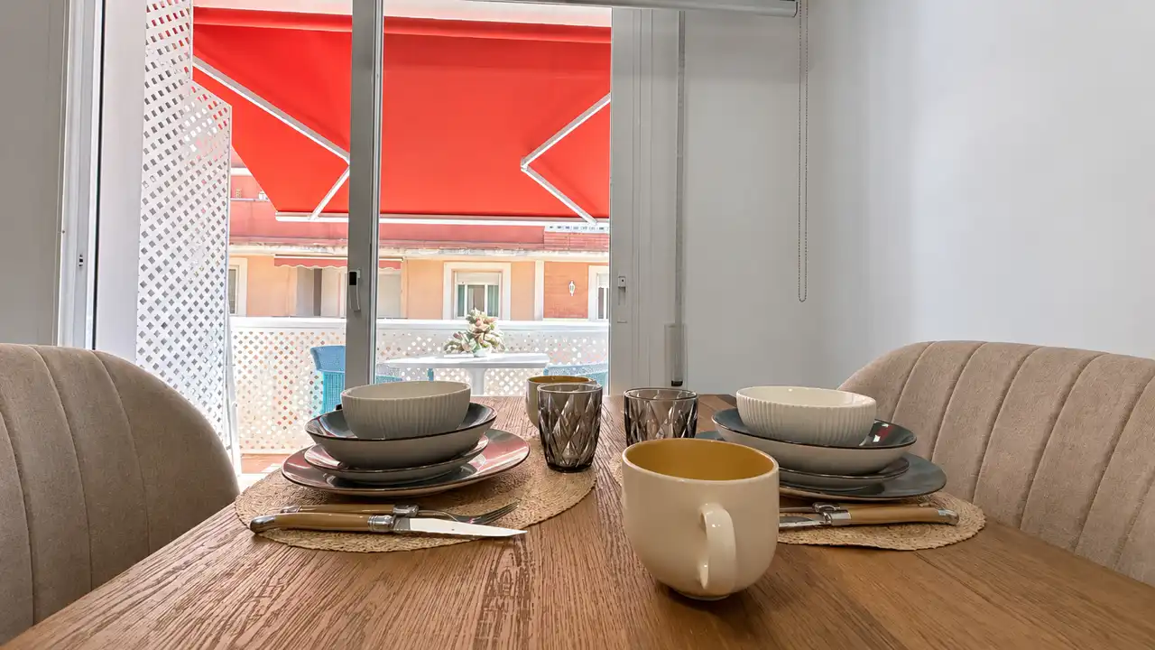 Dining room of Study for rent in San Pedro de Alcántara