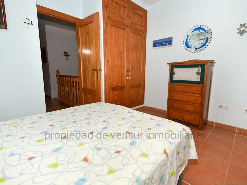 Schlafzimmer von Maisonette zur Miete in Águilas mit Klimaanlage, Möbliert und Ofen