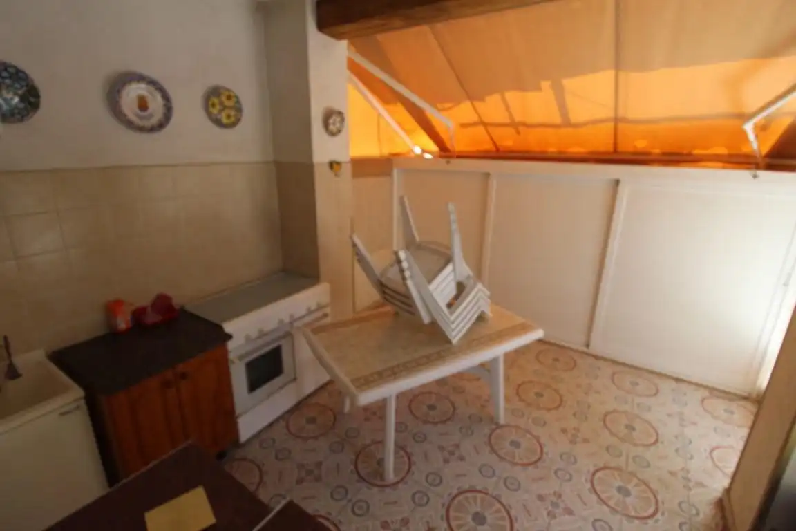 Cocina de Casa adosada en venta en Torrevieja con Aire acondicionado, Jardín privado y Terraza