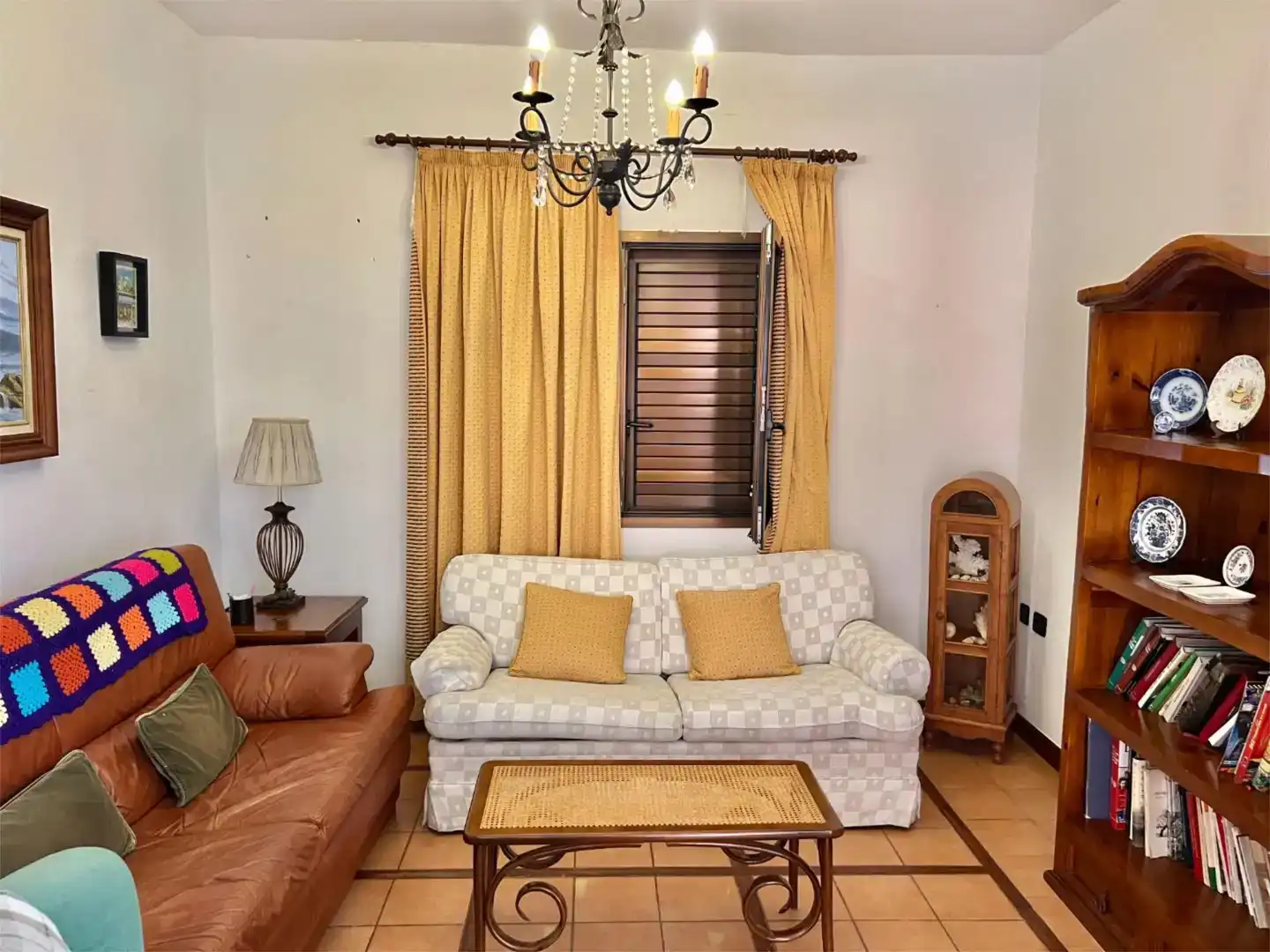 Sala de estar de Casa o chalet en venta en Garachico con Piscina y Balcón