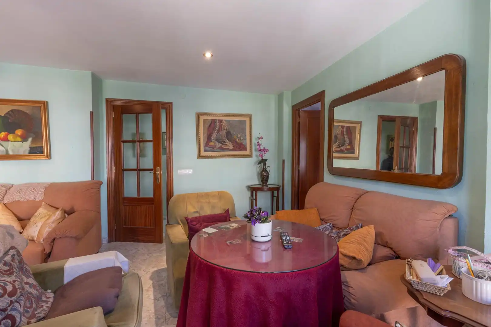 Wohnzimmer von Wohnung zum Verkauf in Granada mit Balkon