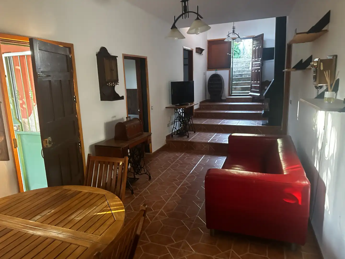 Sala d'estar de Casa o xalet en venda en Valsequillo de Gran Canaria amb Jardí privat, Terrassa i Traster