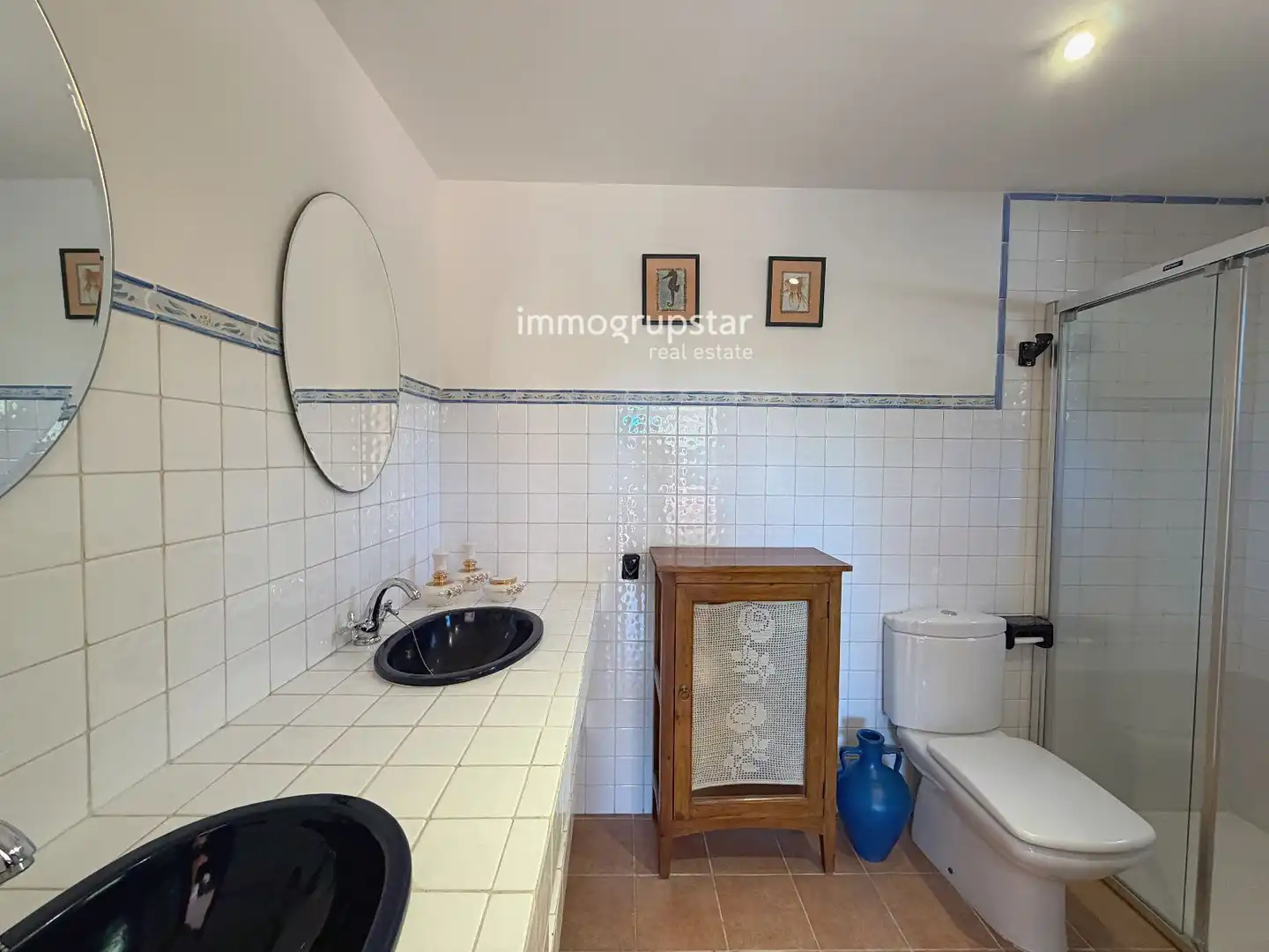Bathroom of Houses for sale in Calonge i Sant Antoni  with Air Conditioner, Heating and Terrace