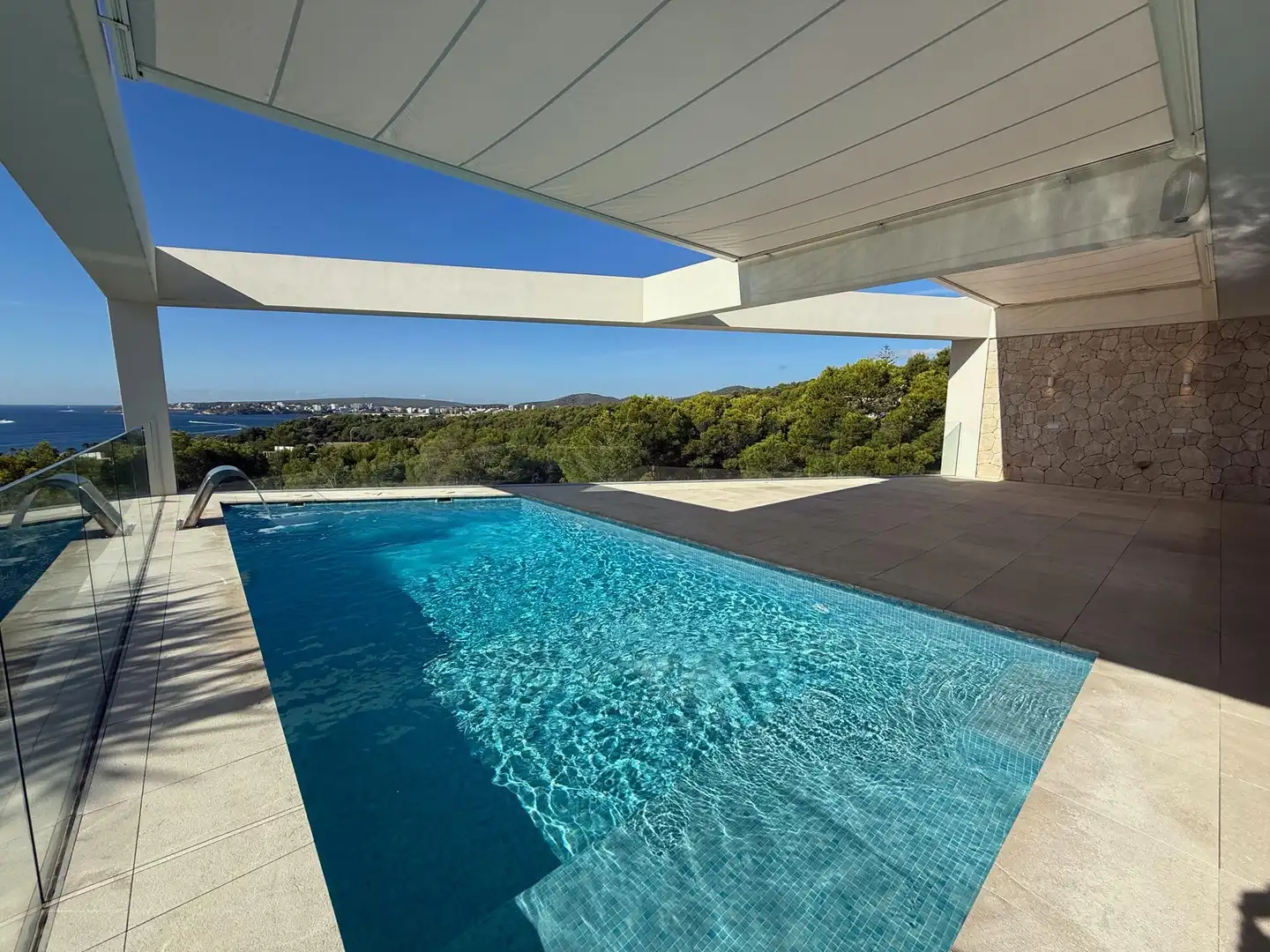 Swimming pool of Houses for sale in Calvià  with Air Conditioner, Heating and Private garden