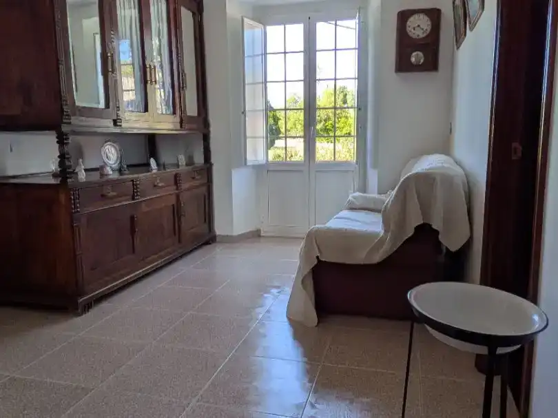 Sala d'estar de Casa o xalet en venda en Cospeito amb Balcó