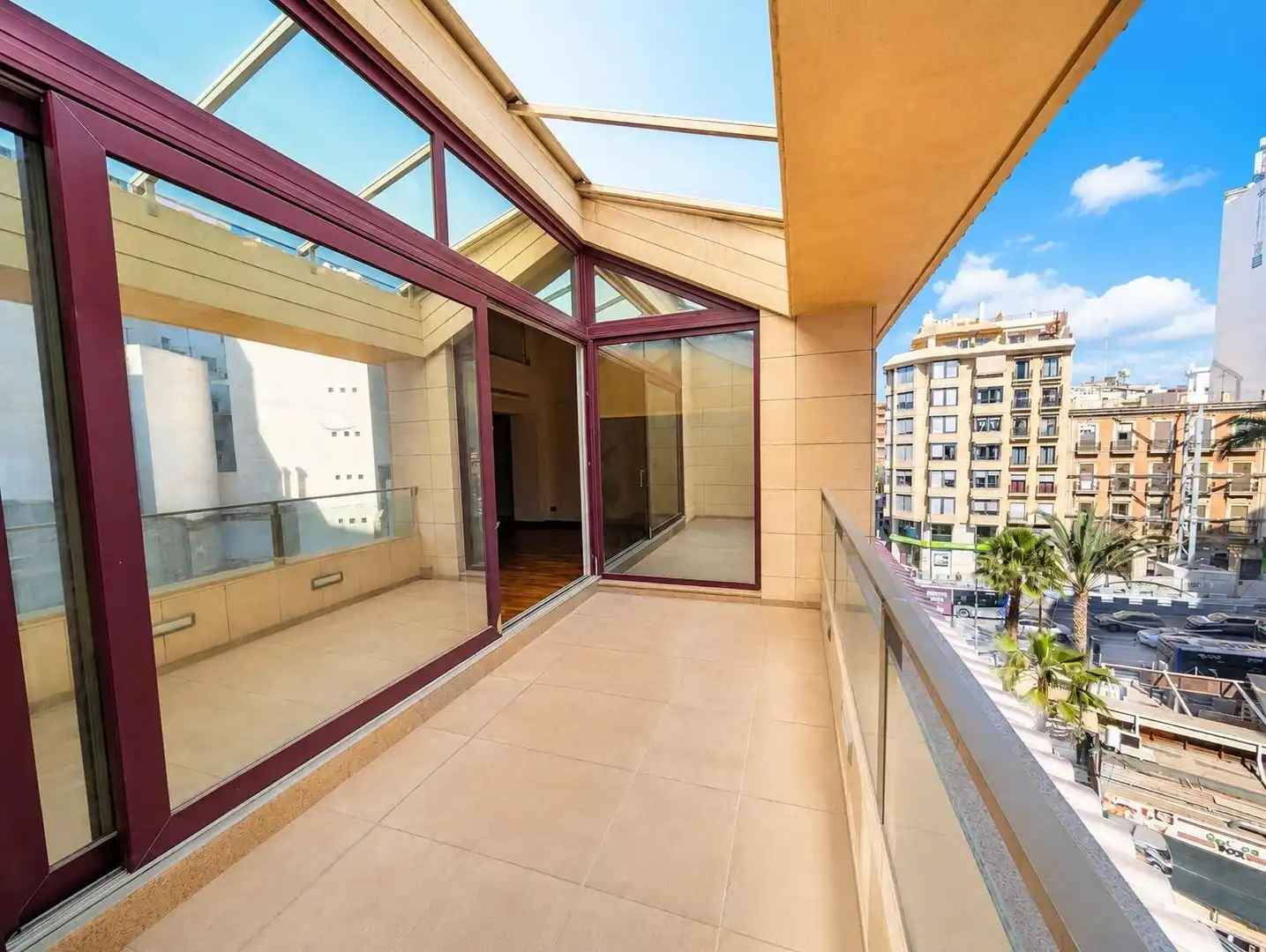 Terrassa de Àtic de lloguer en Alicante / Alacant amb Calefacció, Parquet i Terrassa