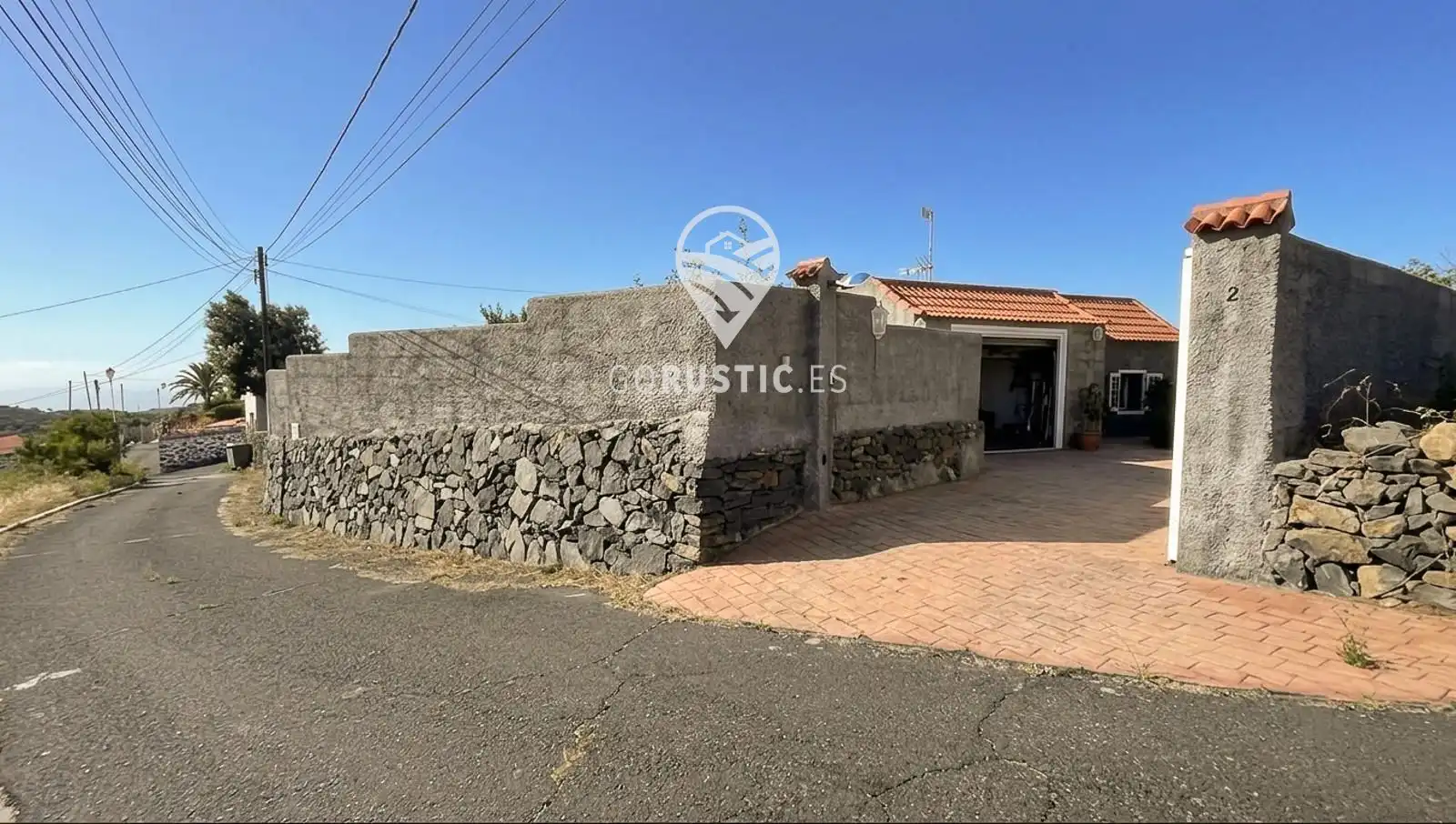 Vista exterior de Casa o chalet en venta en Valle Gran Rey con Aire acondicionado y Trastero