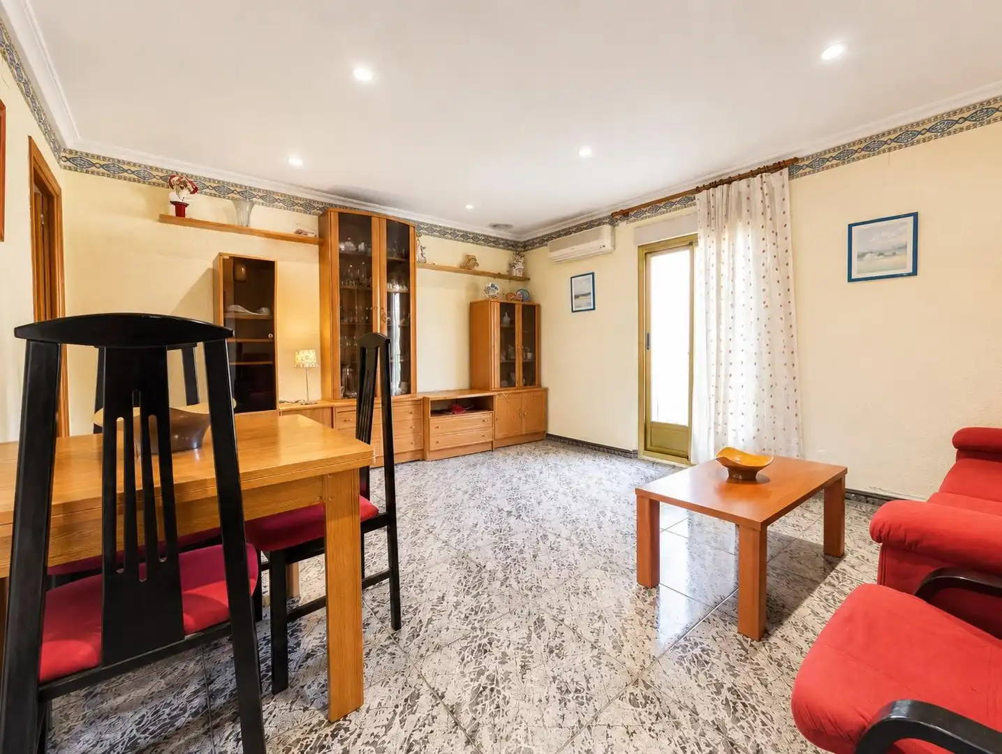 Sala de estar de Apartamento en venta en Elche / Elx con Aire acondicionado y Amueblado