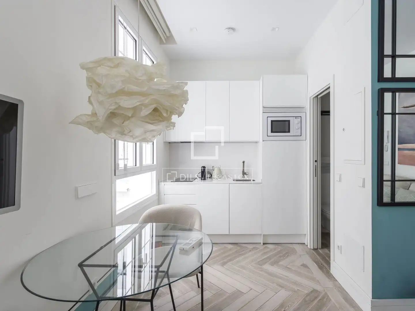 Cocina de Loft de alquiler en Madrid con Aire acondicionado, Calefacción y Amueblado
