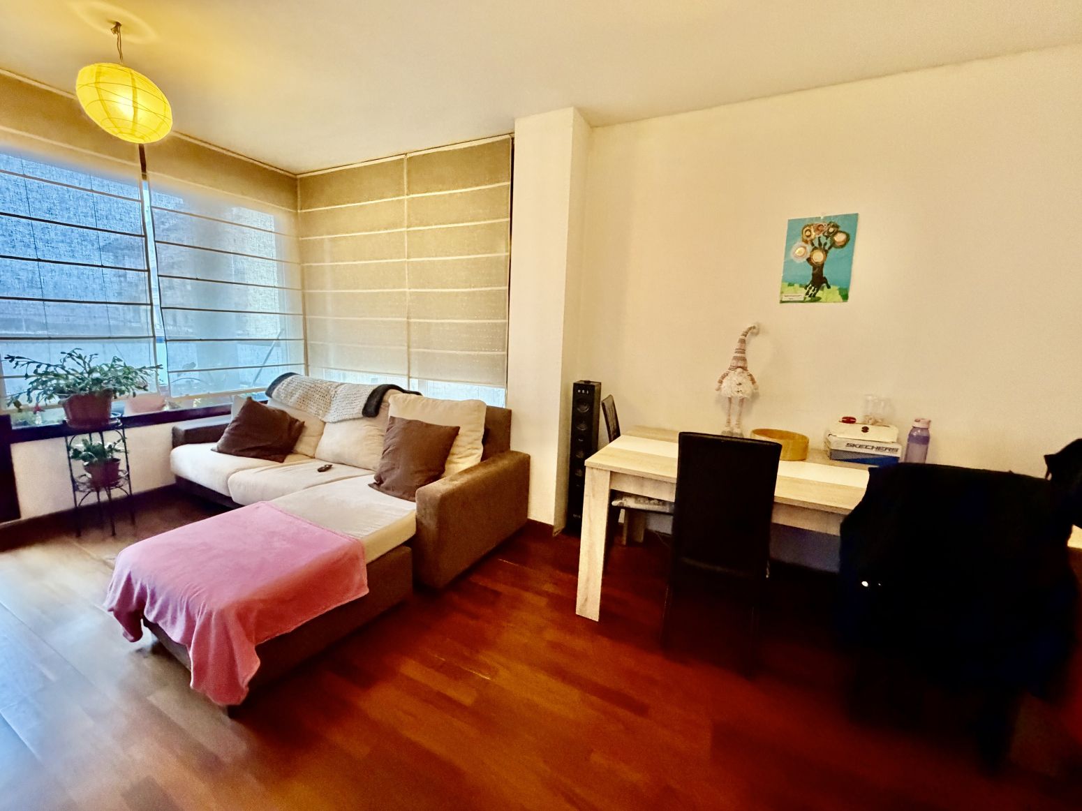 Wohnzimmer von Wohnung zum Verkauf in Entrambasaguas mit Heizung, Privatgarten und Parkett