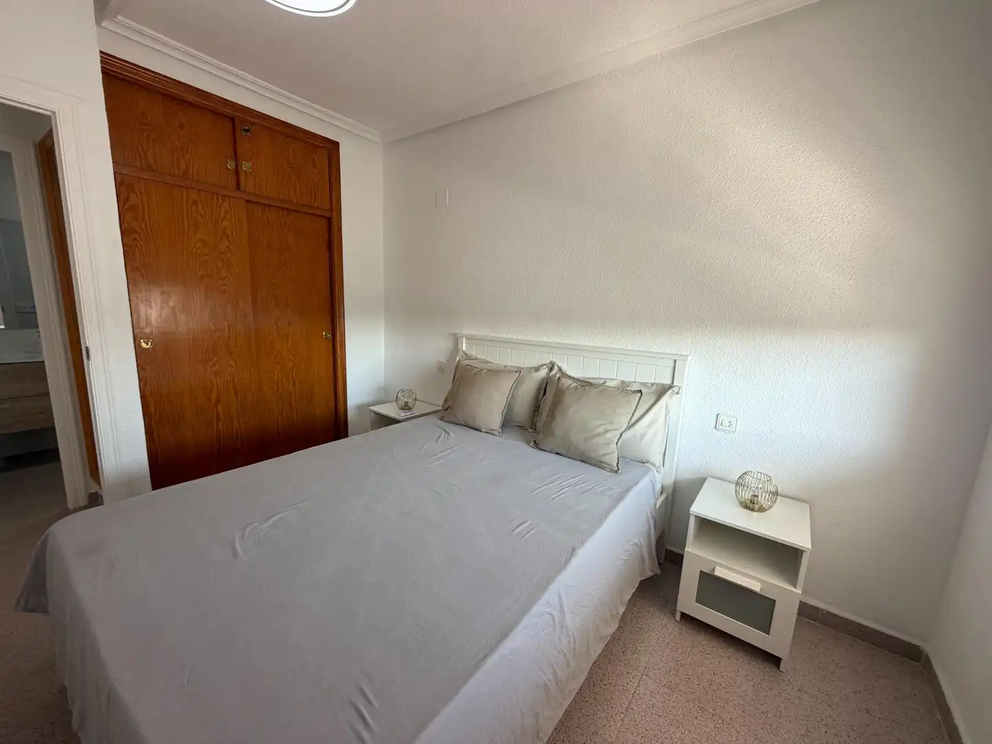 Bedroom of Apartments for rent in Santa Pola  with Air Conditioner, Heating and Terrace
