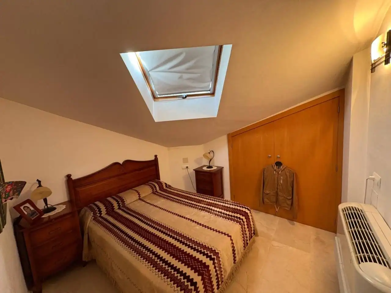 Schlafzimmer von Maisonette zum Verkauf in Castalla mit Klimaanlage, Heizung und Terrasse