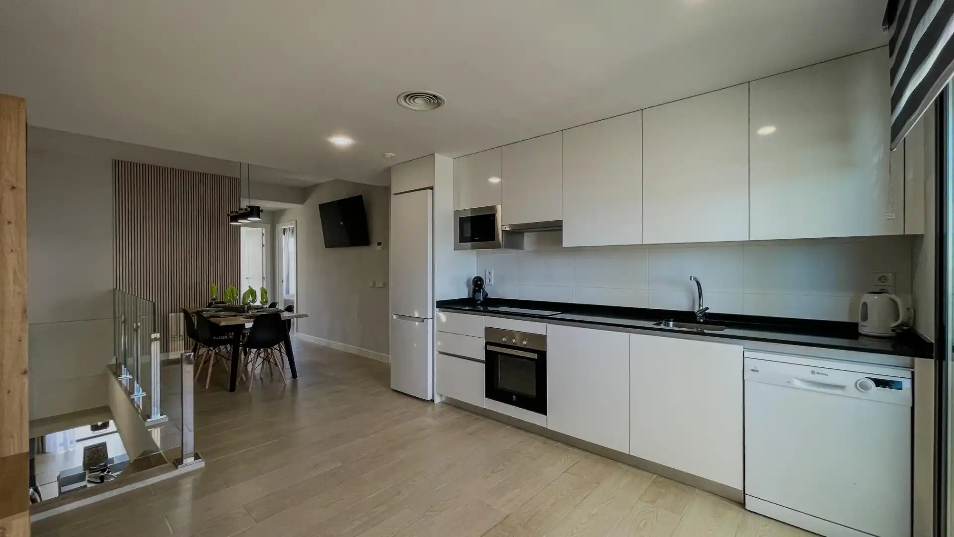 Cocina de Dúplex en venta en Finestrat con Aire acondicionado, Terraza y Amueblado