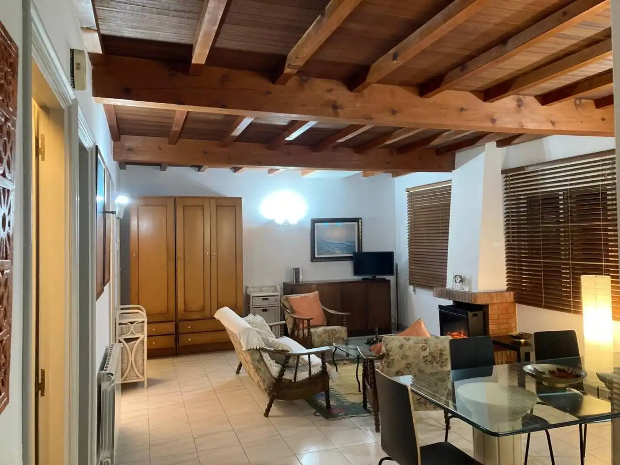 Living room of Flat for sale in Curtis, A Coruña
