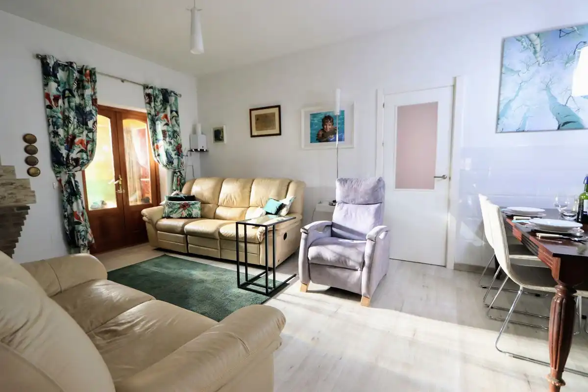 Sala de estar de Casa o chalet en venta en Torre-Pacheco con Aire acondicionado, Jardín privado y Terraza