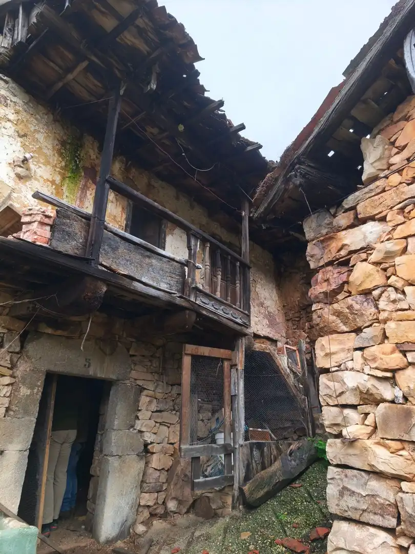 Vista exterior de Casa o chalet en venta en Proaza con Piscina