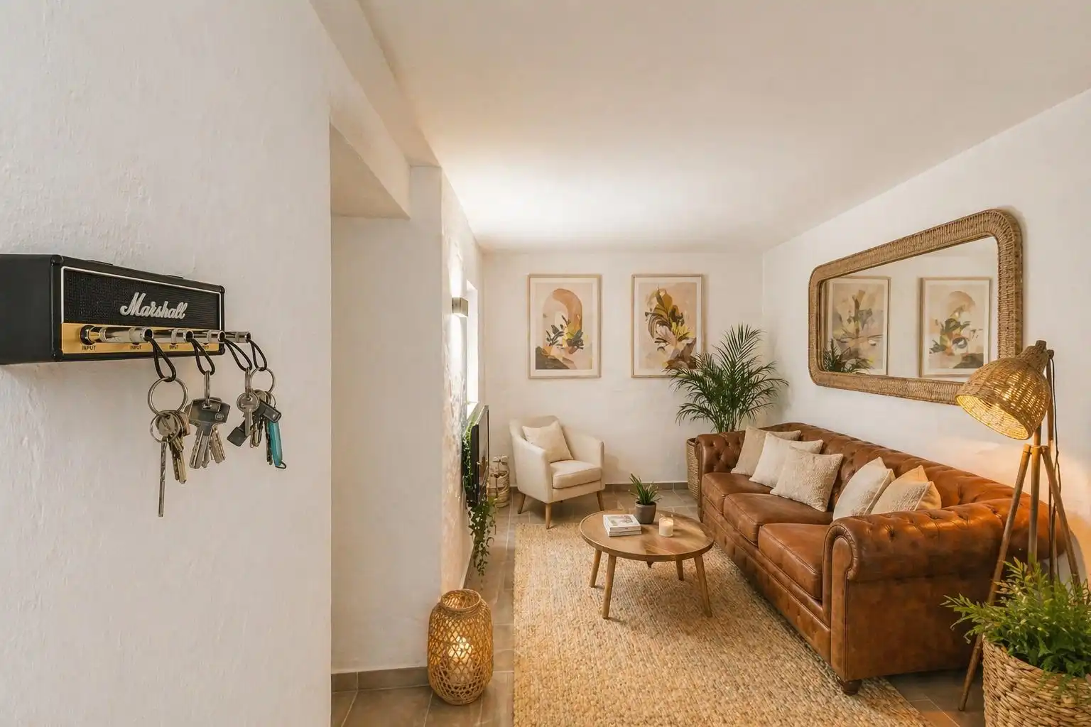Sala d'estar de Dúplex en venda en Tarifa amb Calefacció, Terrassa i Moblat