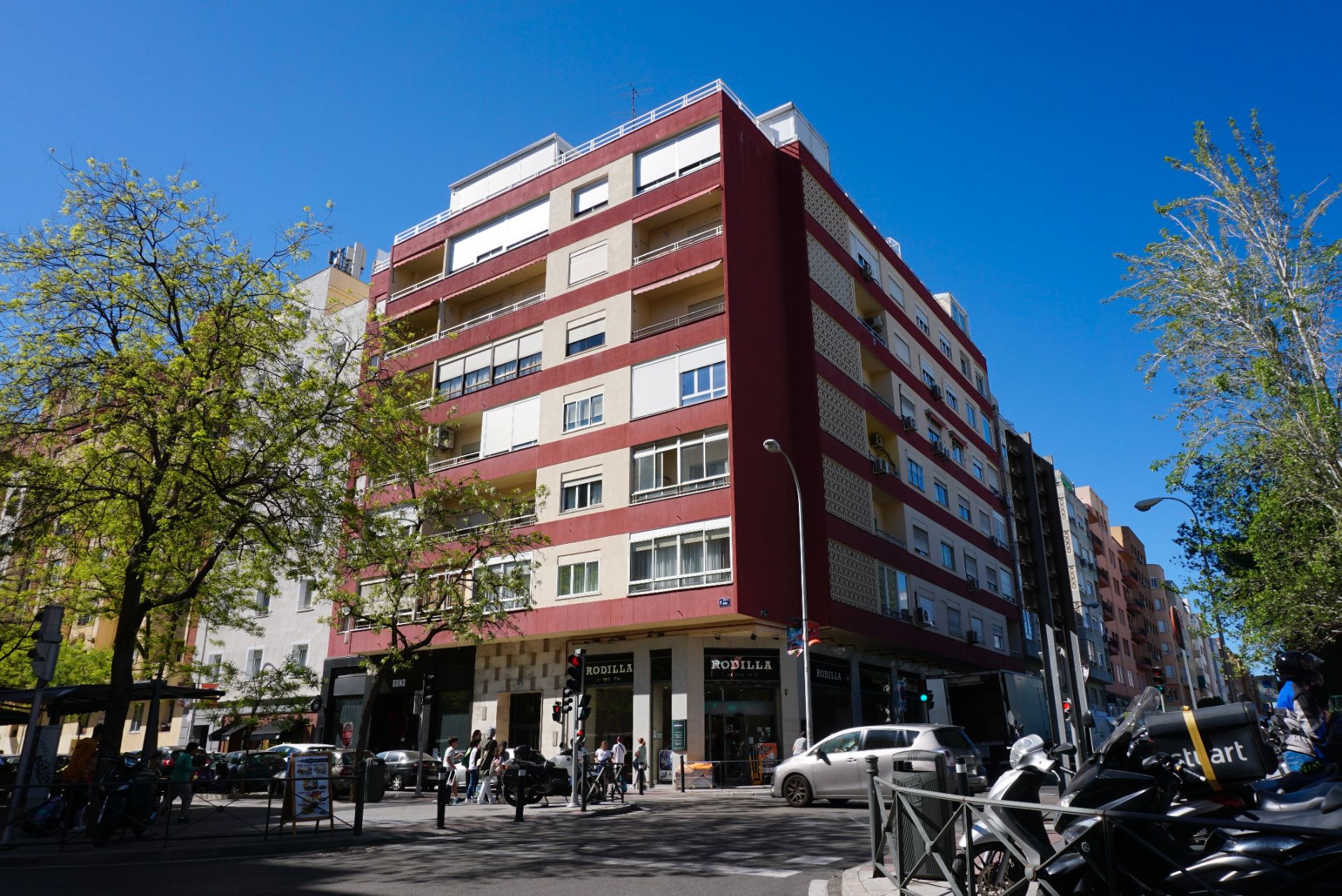 Vista exterior de Pis en venda en  Madrid Capital amb Aire condicionat, Calefacció i Parquet