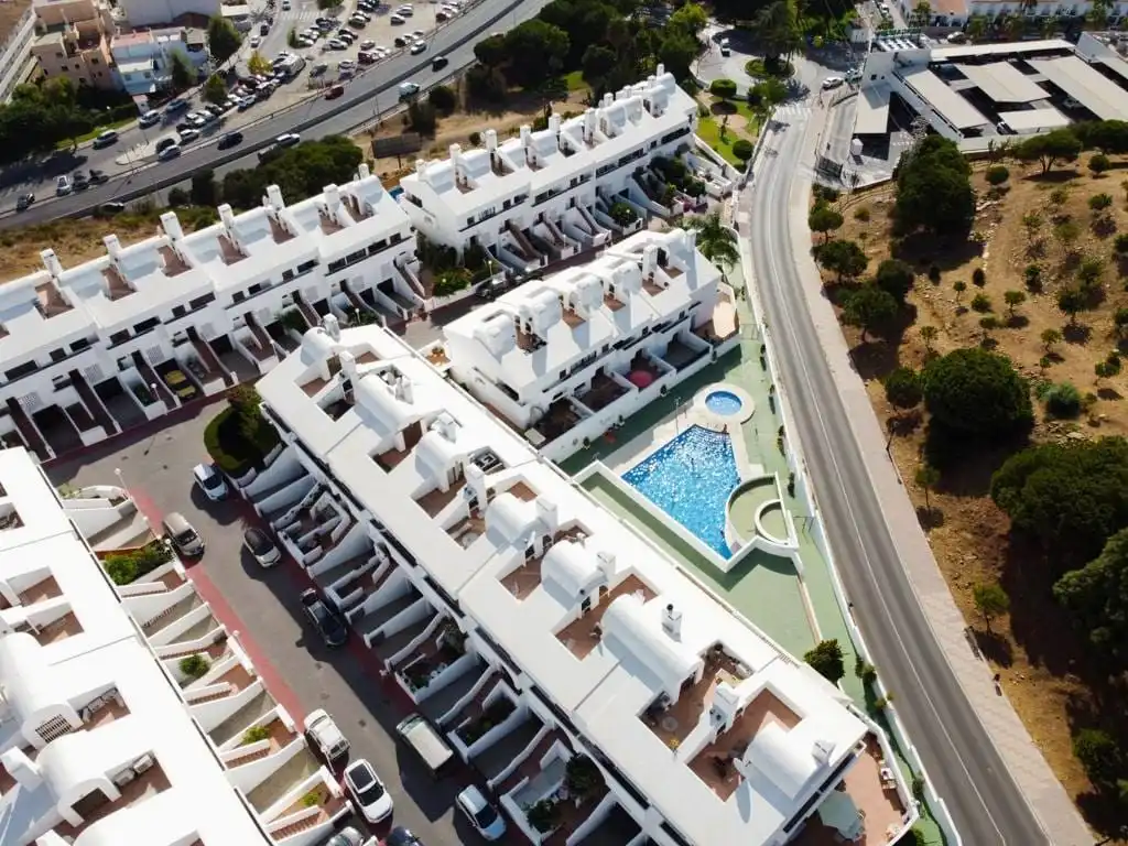 Exterior view of Detached homes for sale in Mijas  with Community pool