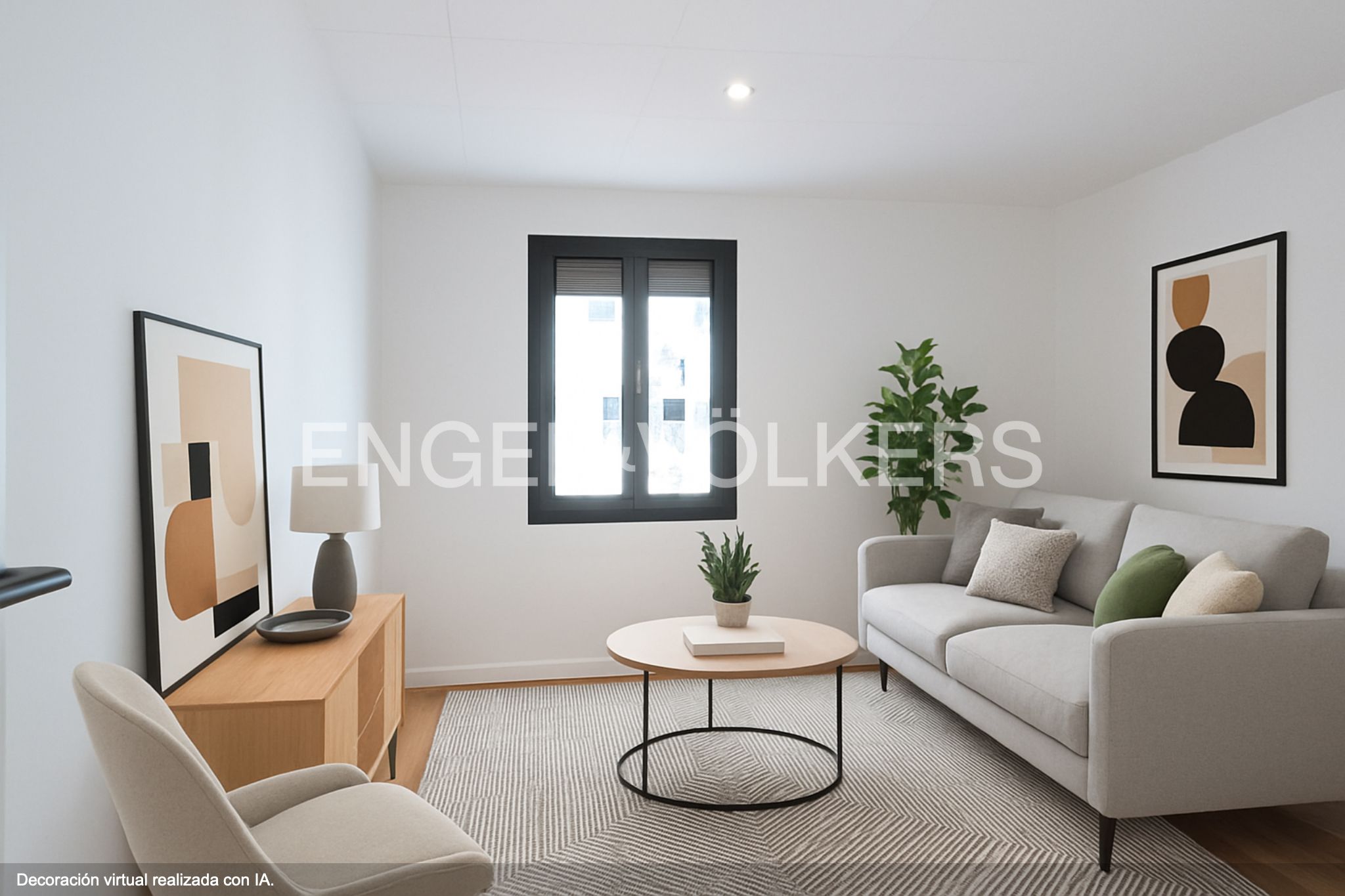 Living room of Apartment for sale in L'Hospitalet de Llobregat  with Heating and Parquet flooring