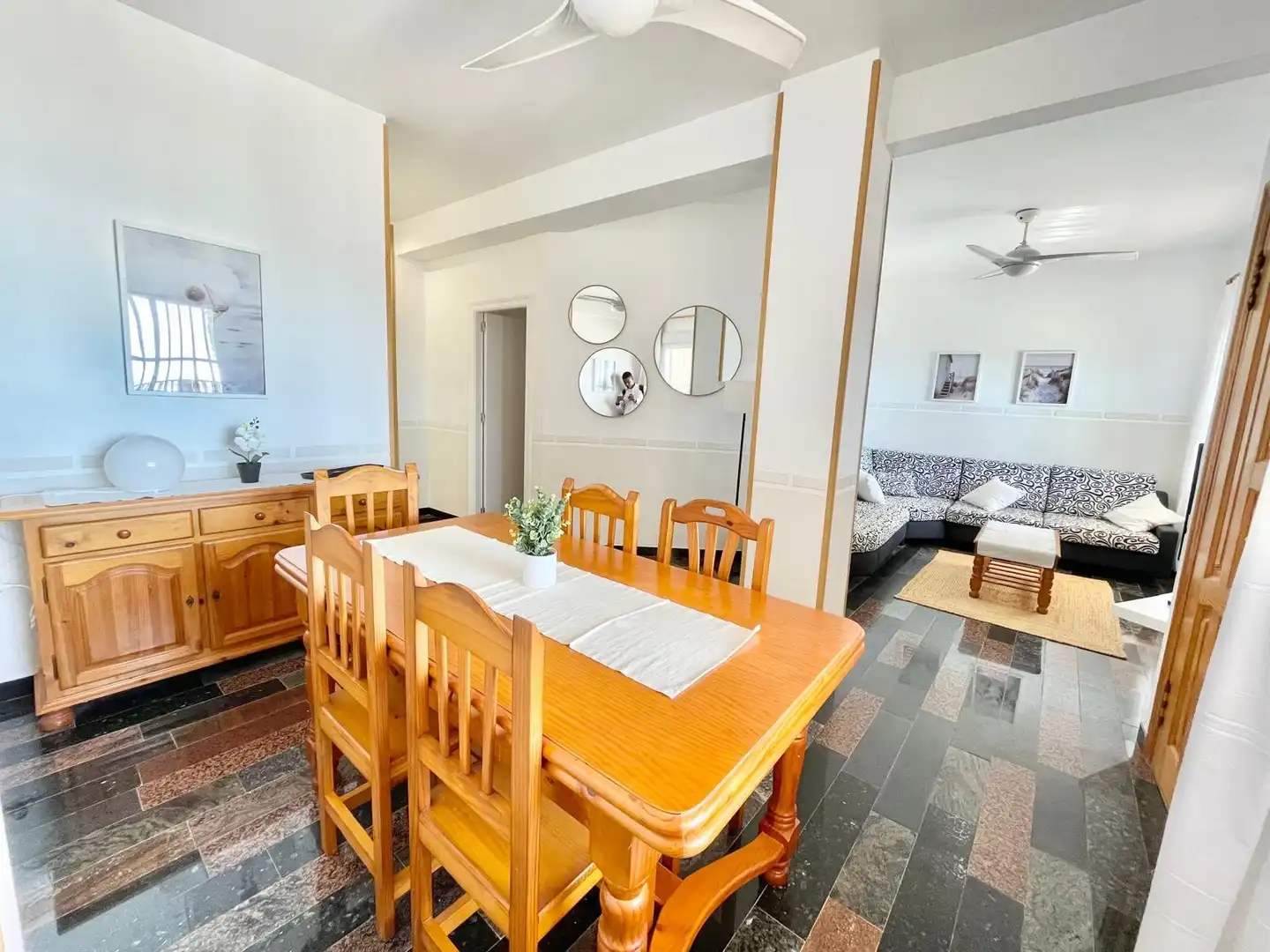 Comedor de Casa o chalet de alquiler en Pilar de la Horadada con Aire acondicionado, Calefacción y Terraza