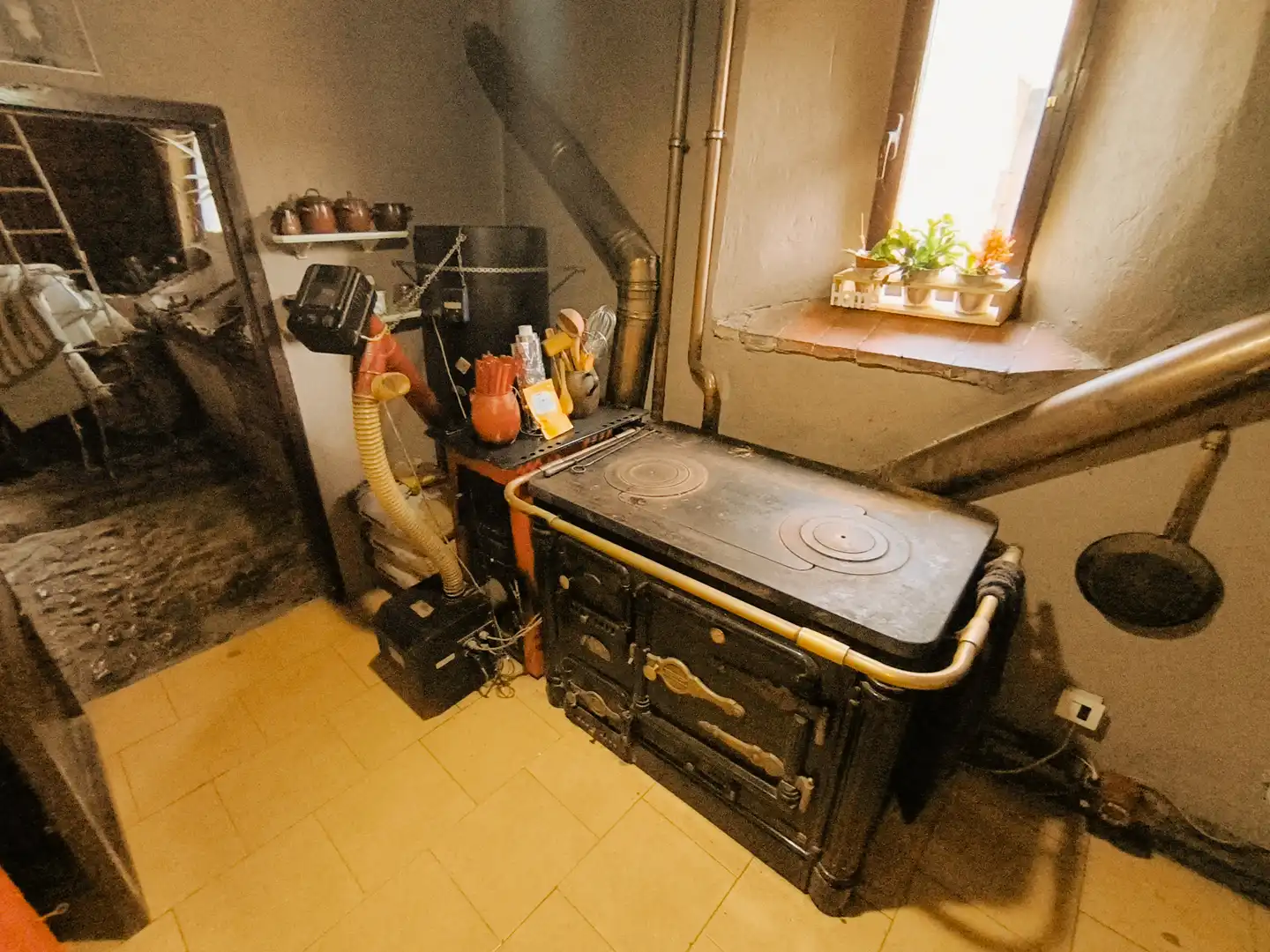 Cocina de Finca rústica en venta en Amusco, Palencia