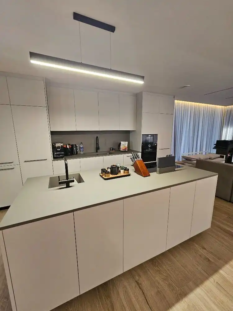 Cocina de Casa o chalet de alquiler en L'Alfàs del Pi con Aire acondicionado, Calefacción y Jardín privado