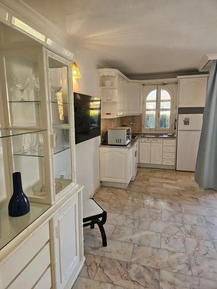 Kitchen of Ground floor for rent in Mogán  with Air Conditioner, Terrace and Furnished