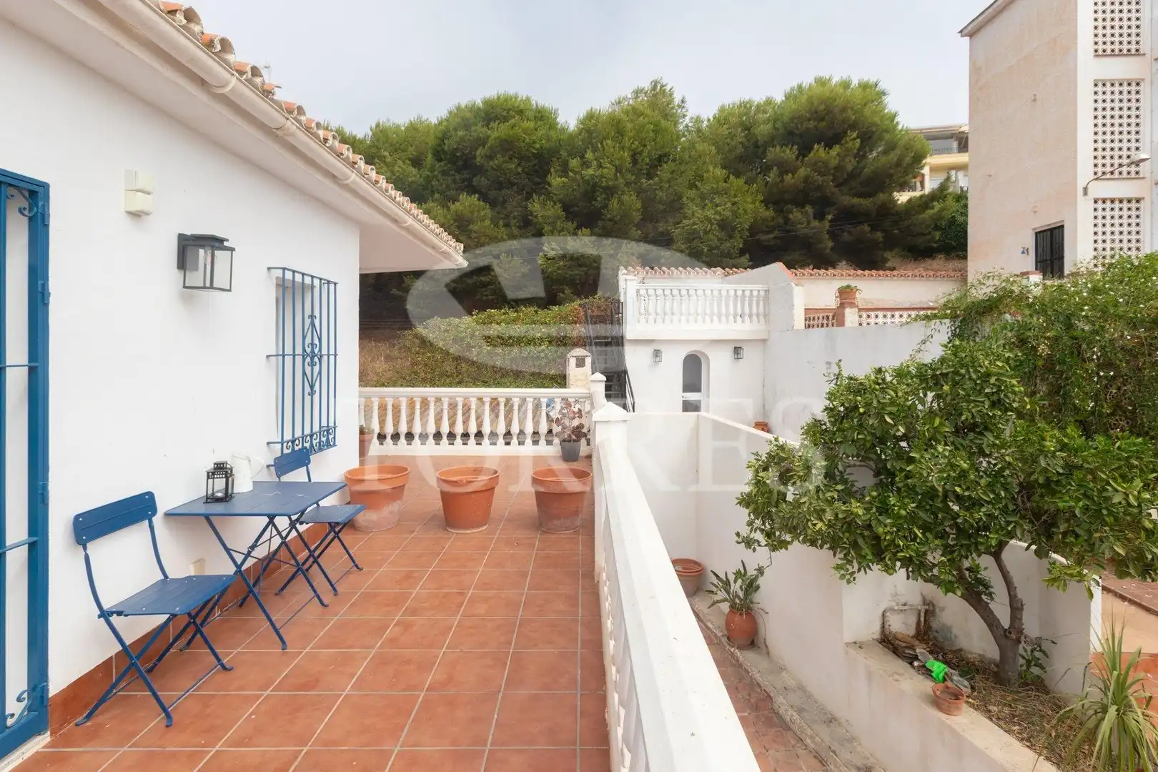 Terrasse von Wohnung zur untervermieten in Vélez-Málaga mit Klimaanlage, Privatgarten und Terrasse