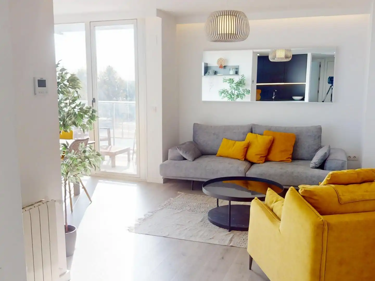 Sala de estar de Piso en venta en Valencia con Aire acondicionado, Calefacción y Parquet