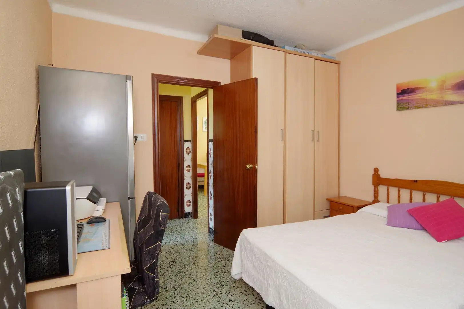 Dormitori de Casa o xalet en venda en Sant Vicenç Dels Horts amb Aire condicionat, Calefacció i Jardí privat