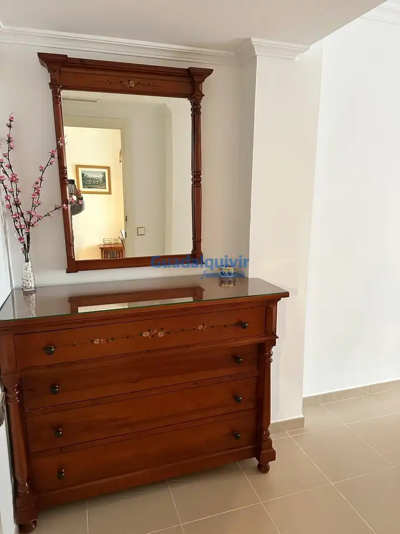 Schlafzimmer von Wohnung zur Miete in Sevilla mit Klimaanlage, Heizung und Terrasse
