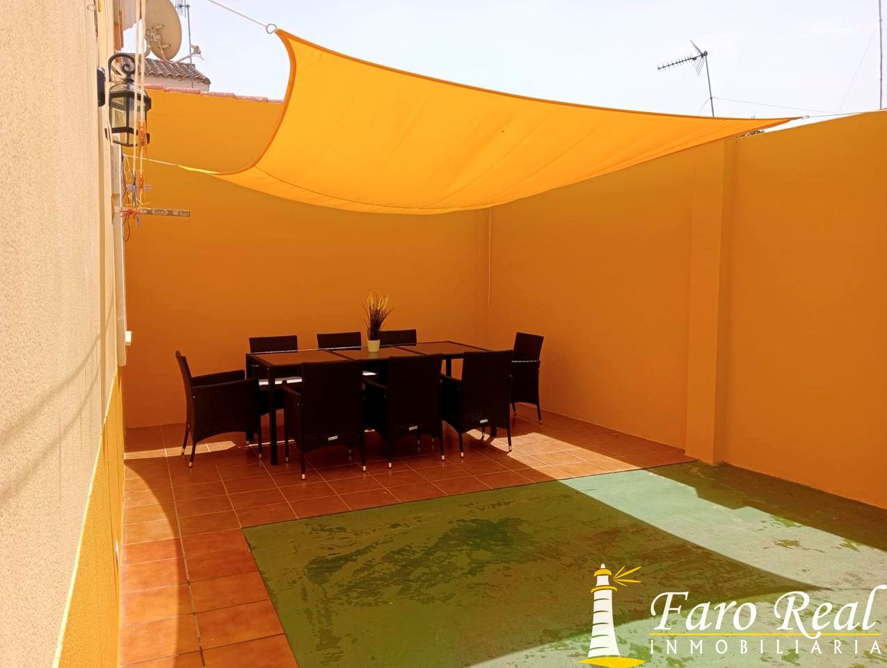 Terrassa de Casa o xalet de lloguer en Sanlúcar de Barrameda amb Aire condicionat, Terrassa i Moblat