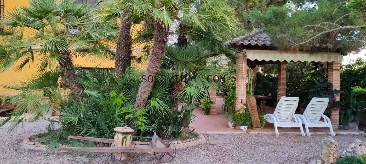 Jardí de Casa o xalet en venda en Orihuela amb Calefacció, Jardí privat i Terrassa