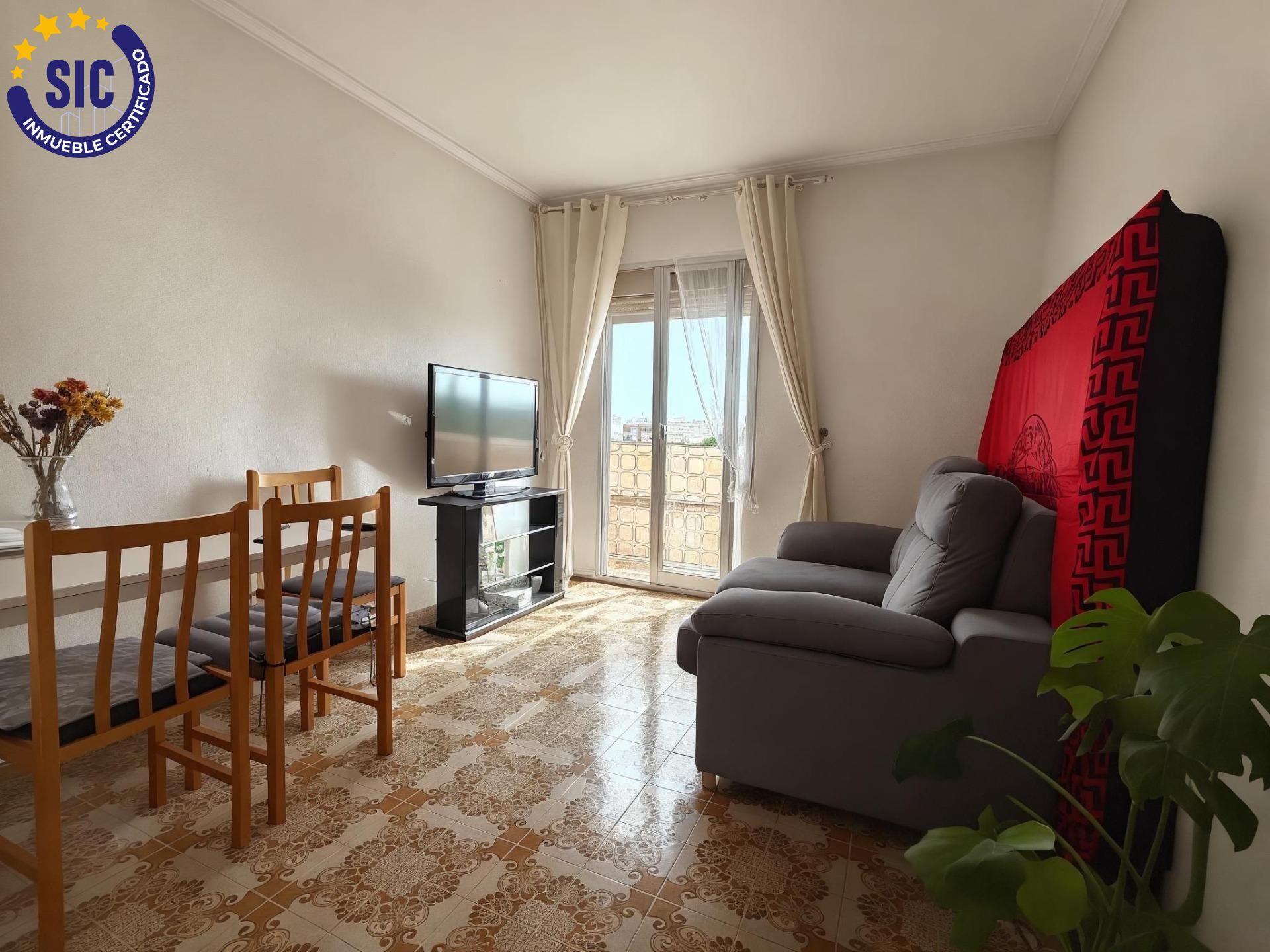 Living room of Flat for sale in  Valencia Capital  with Balcony