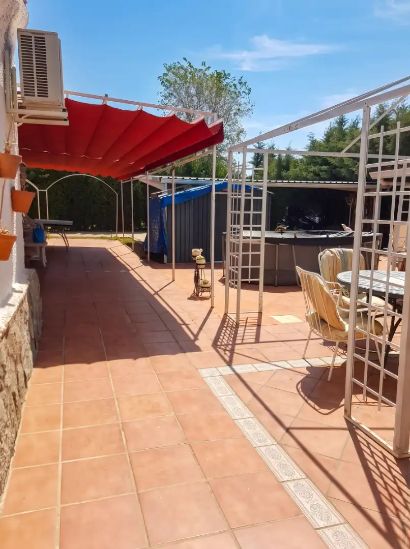 Terraza de Casa o chalet en venta en Villalbilla con Aire acondicionado, Calefacción y Jardín privado