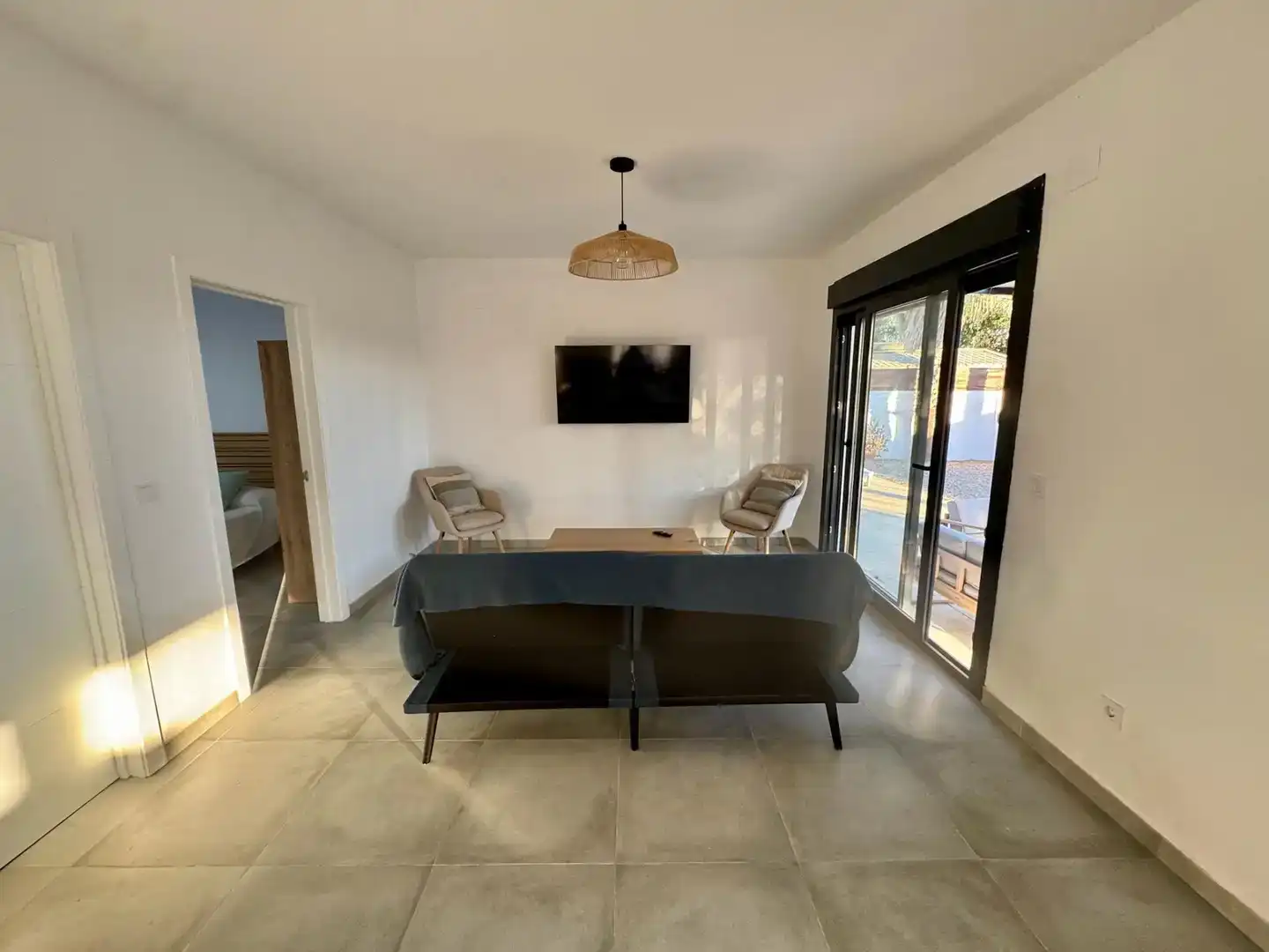 Sala de estar de Casa o chalet de alquiler en Chipiona con Jardín privado y Amueblado