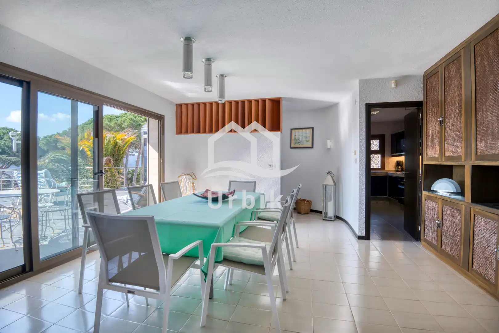 Dining room of Houses for sale in Castell d'Aro, Platja d'Aro i s'Agaró  with Air Conditioner, Private garden and Terrace
