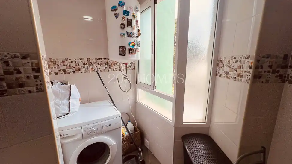 Bedroom of Flat for sale in Málaga  with Air Conditioner, Private garden and Balcony