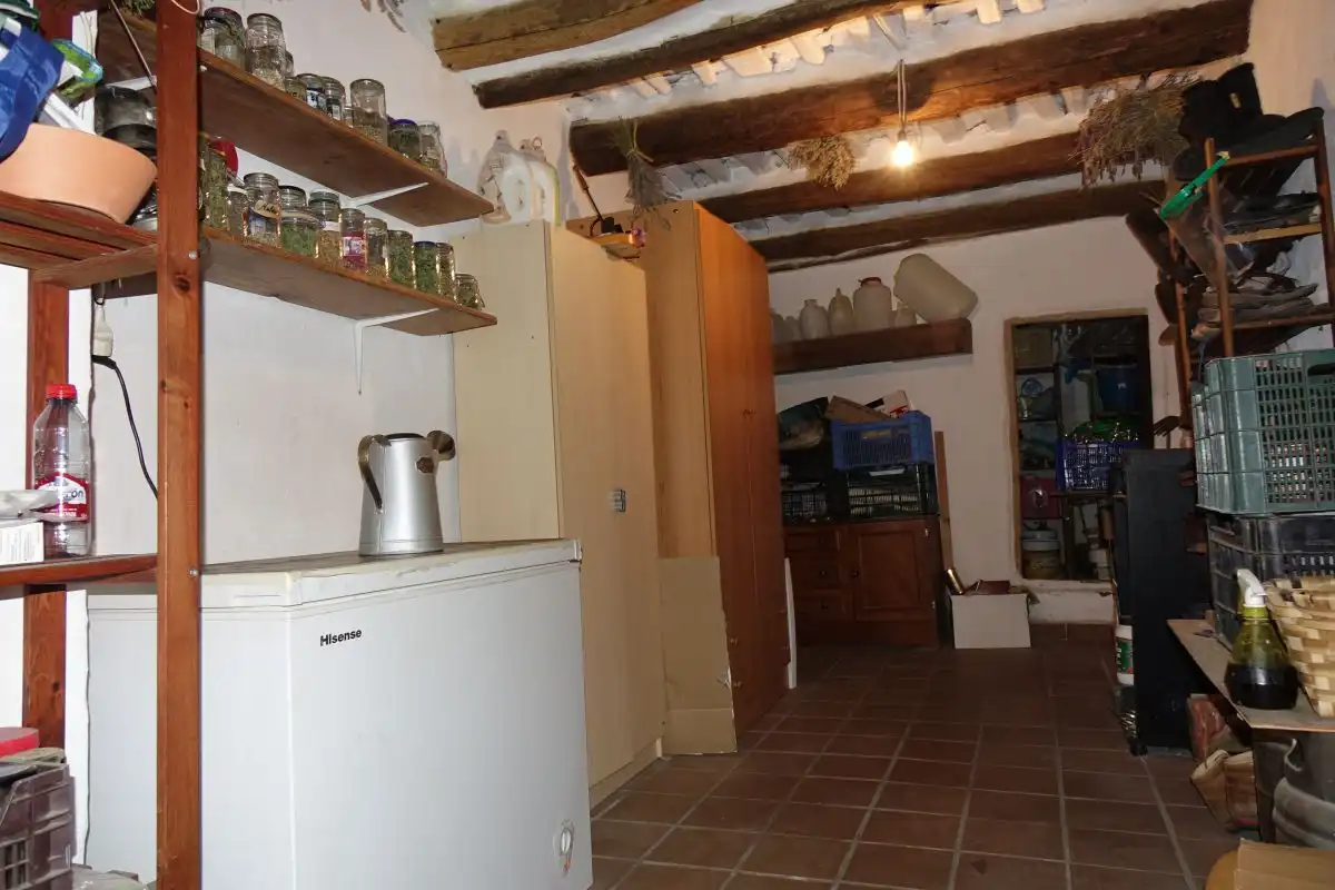 Cuina de Casa o xalet en venda en Capileira amb Moblat i Balcó