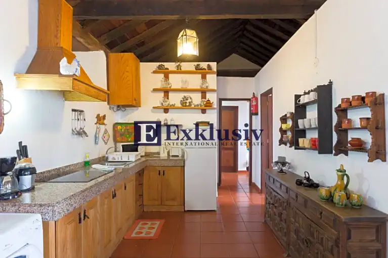 Küche von Country house zum Verkauf in Los Realejos mit Privatgarten und Terrasse
