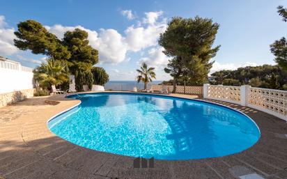 Swimming pool of Single-family semi-detached for sale in Jávea / Xàbia  with Air Conditioner, Heating and Terrace