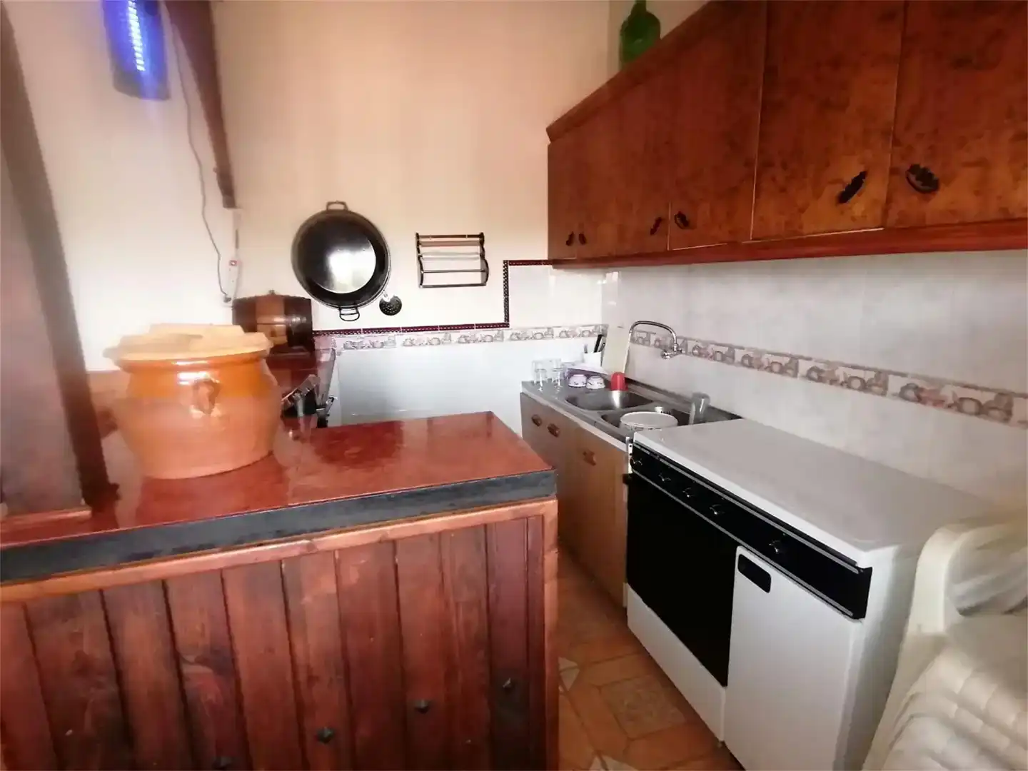 Cocina de Finca rústica en venta en Malpartida de la Serena