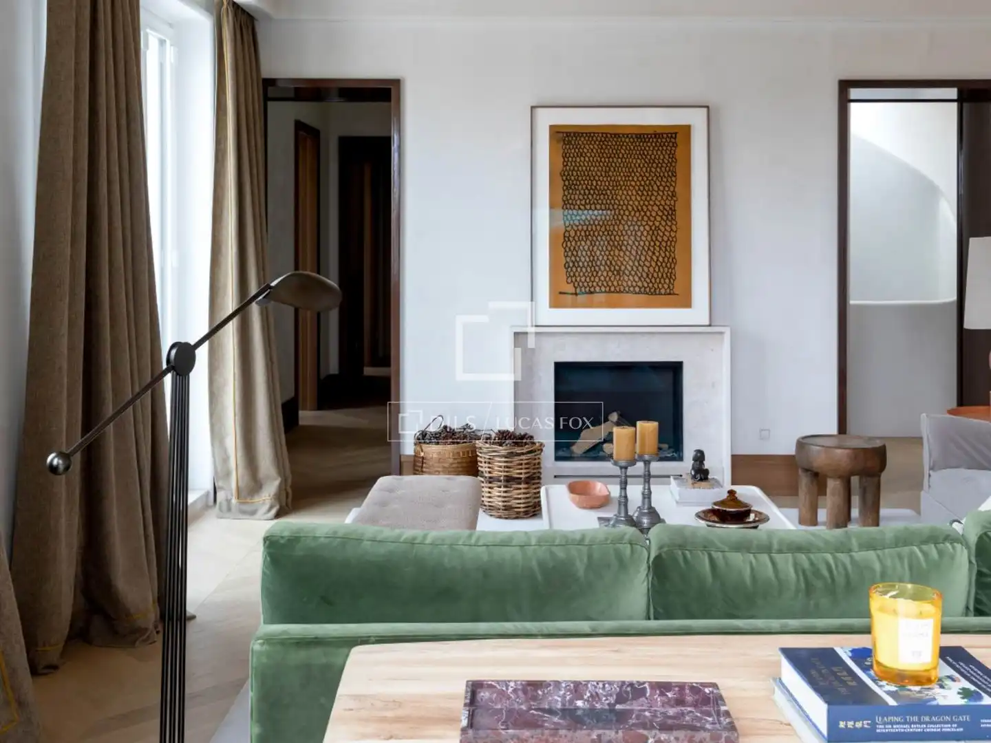 Sala d'estar de Àtic de lloguer en Madrid amb Aire condicionat, Calefacció i Terrassa