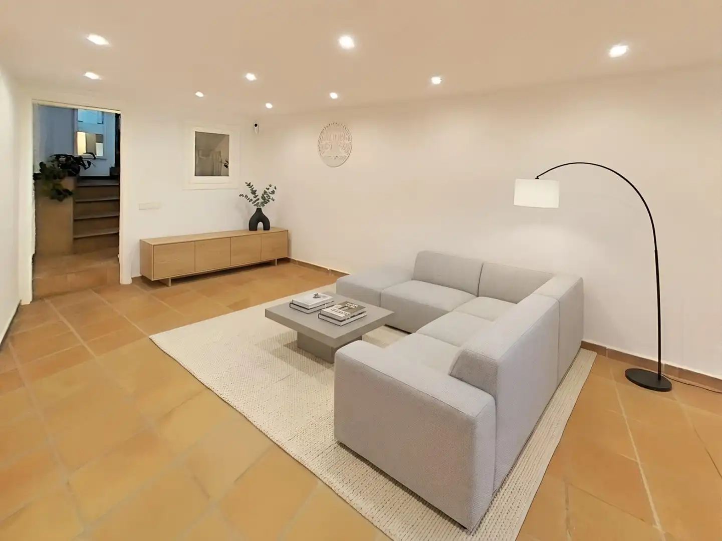Sala d'estar de Casa o xalet en venda en Castellar del Vallès amb Aire condicionat, Calefacció i Terrassa