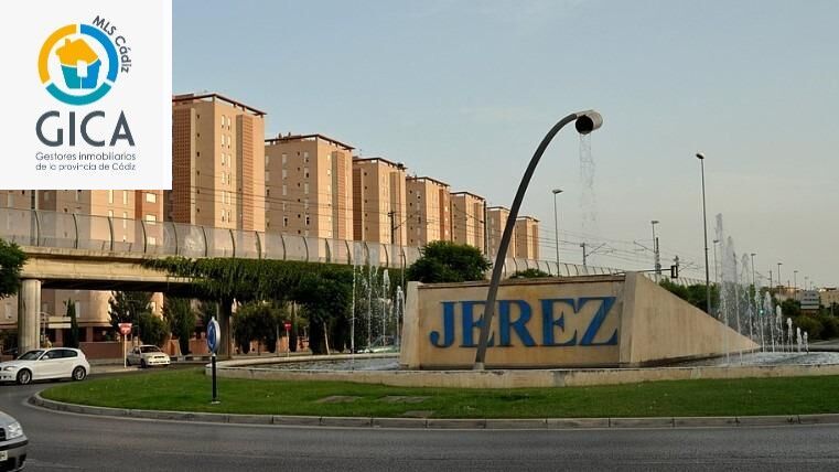 Vista exterior de Pis en venda en Jerez de la Frontera amb Aire condicionat, Calefacció i Terrassa