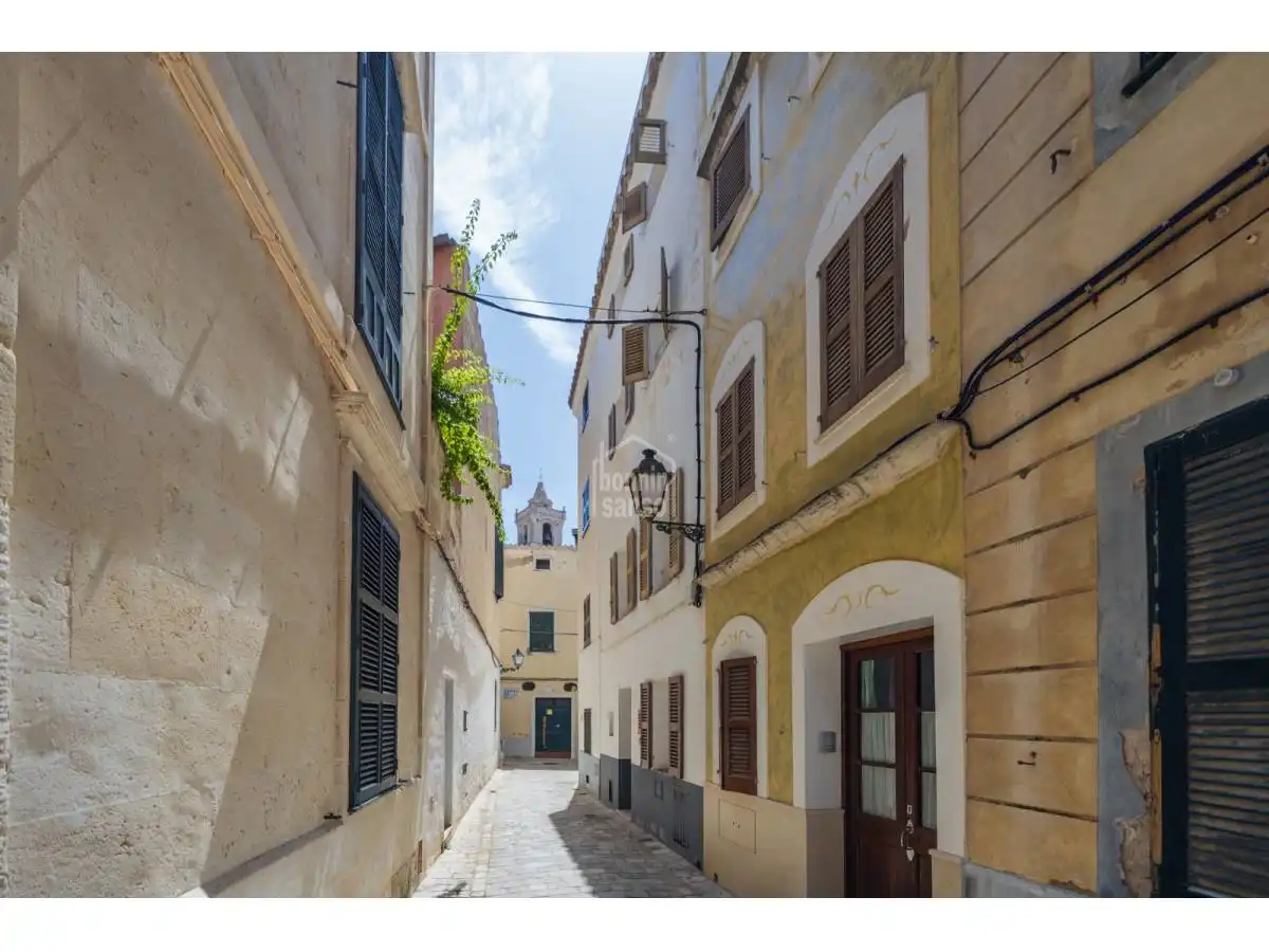 Vista exterior de Apartamento en venta en Ciutadella de Menorca con Calefacción, Terraza y Amueblado